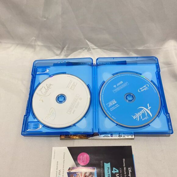 Aladdin Blu-ray DVD And Digital Copy 2019 With Case - Picture 10 of 14